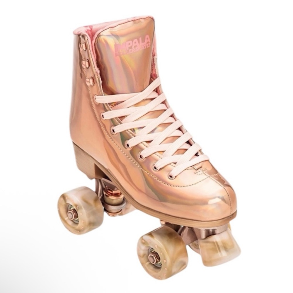 Rose gold impala skates